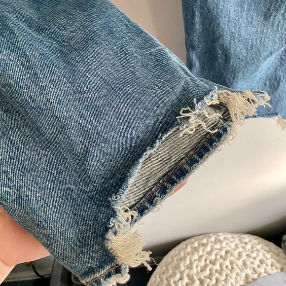 Abercrombie & Fitch Curve Love High Rise Mom Jean NWT - Picture 13 of 13